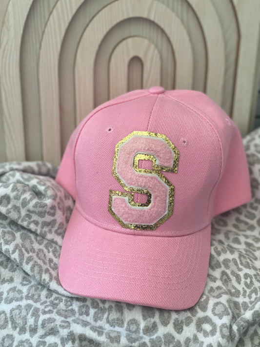 Mini pink baseball cap