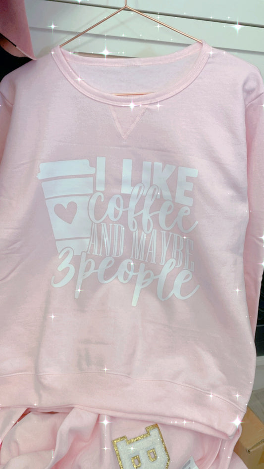 I like coffee sweatshirt